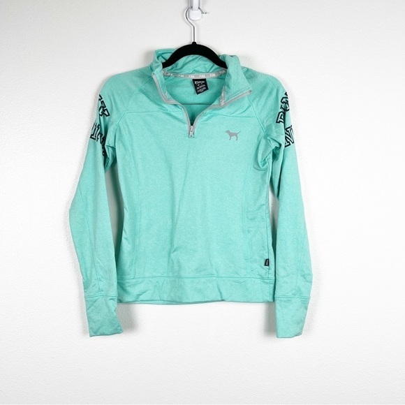 PINK‎ Victorias Secret 1/4 Zip Pullover - Picture 1 of 5